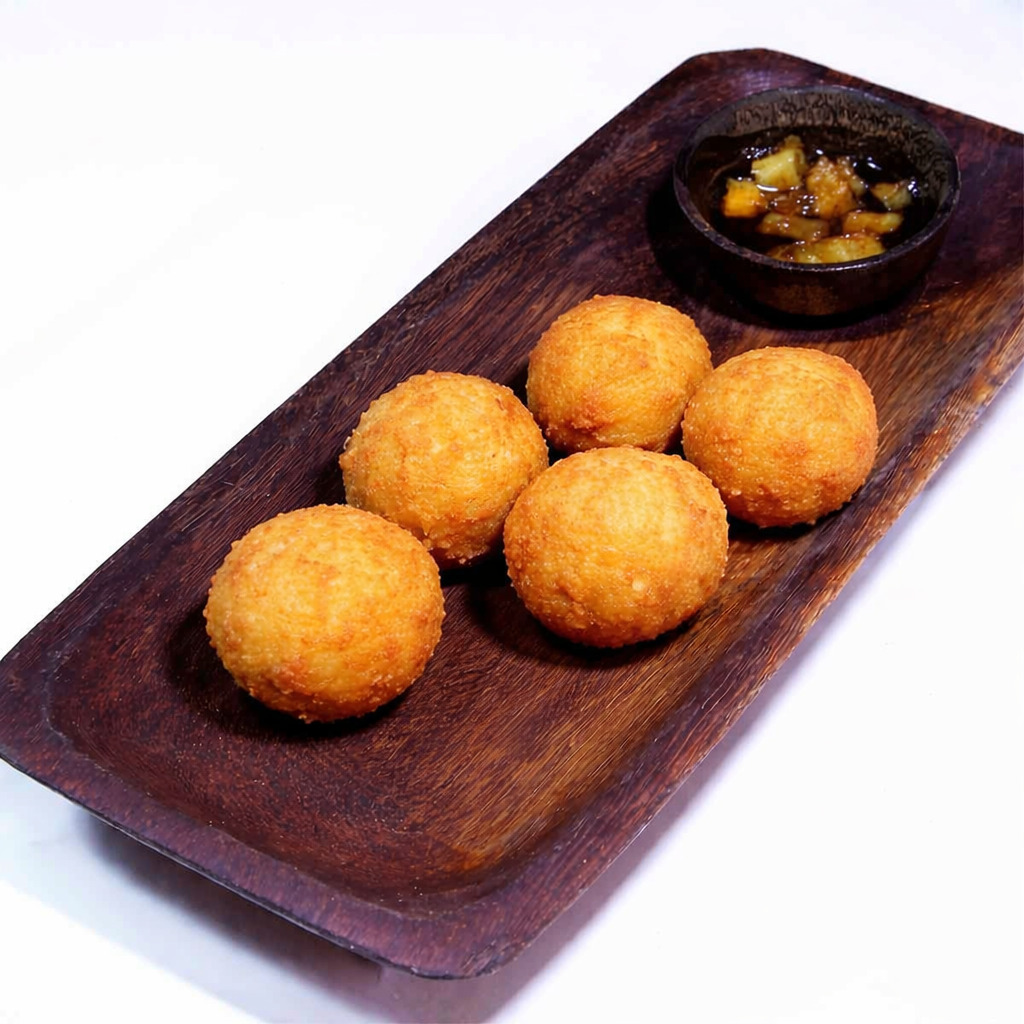 Bolitas de queso gouda