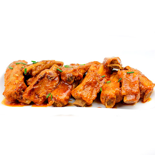 Costillas agridulce con piña