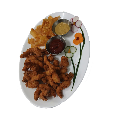 Fajitas de cerdo empanadas