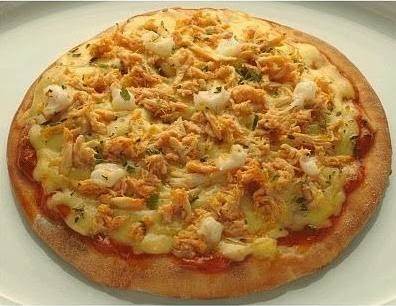 Pizza de Gouda y Atún