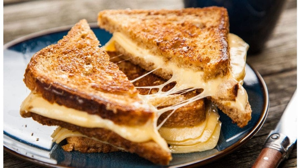 Sandwich con Queso Mozarella