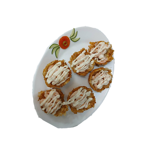 Tostones rellenos con atún