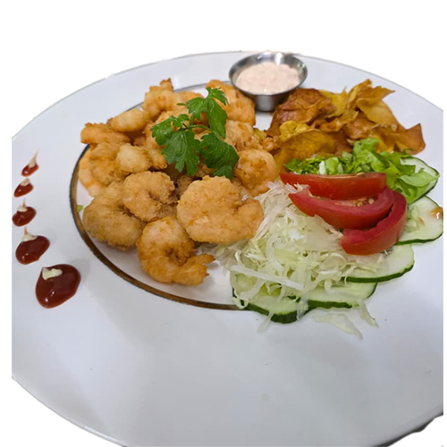 Camarón Grille empanado