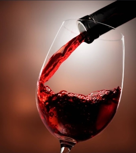 [BB-000305] COPA DE VINO TINTO CELESTE