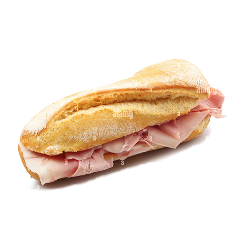 [BB-000749] Sandwich con Jamón bravo