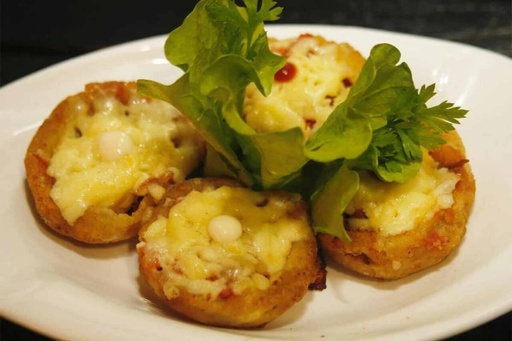 [BB-000862] Tostones rellenos jamón y queso Gouda