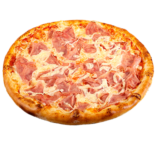 Pizza de O,Gouda y Jamón Serrano