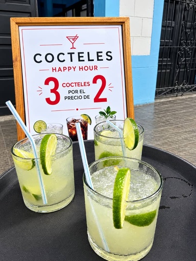 3 Caipiriña por el precio de dos